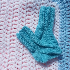 Bluebonnet Baby Socks - Pattern