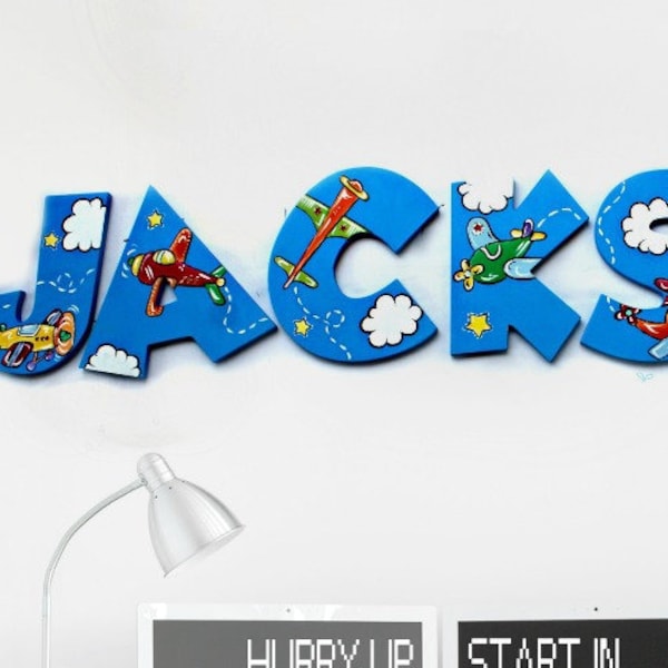 Nursery Wall Letters Etsy