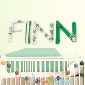 Irish Nursery Wall Letters Irish Baby 