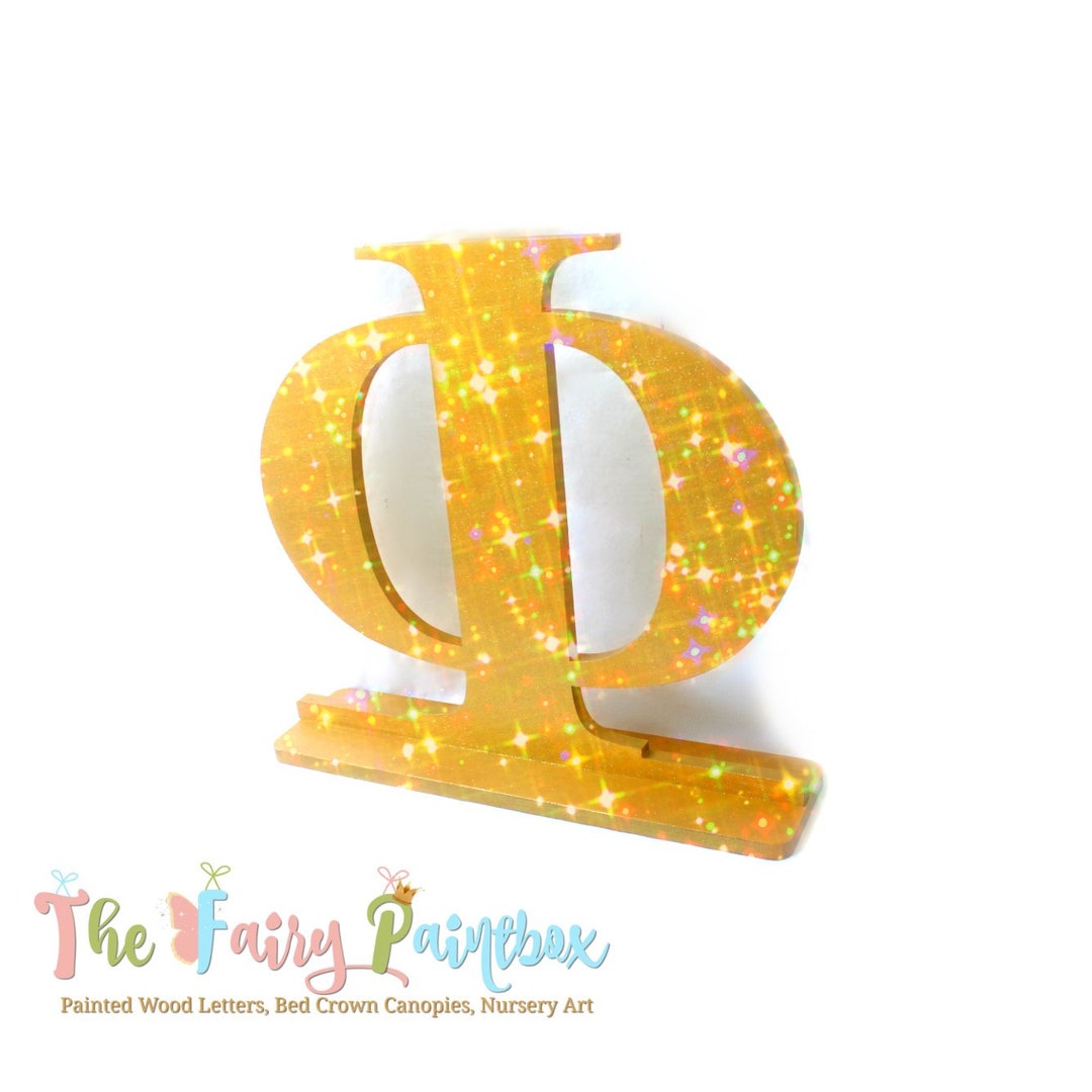Glitter Greek Table Letter - Greek Standing Letter - Greek Table ...