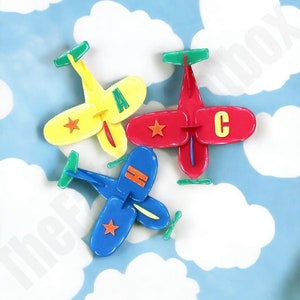 3D Flugzeug Monogramm Wanddekoration, Flugzeug Babyzimmer Wanddekoration, Flugzeug Kinder Dekoration, Flugzeug Party Dekor, Flugzeug für die Wand