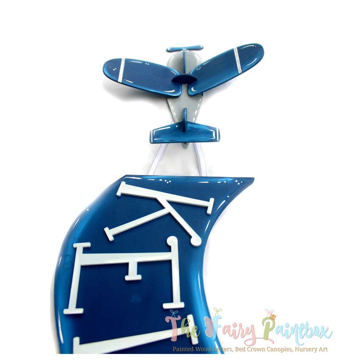 Airplane Nursery Wall Hanging Baby Name Wall Hanging Etsy