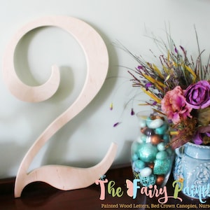 Large Wood Number, Large Number Decor, Jumbo Numbers, Big Wood Number, Large Wall Number, Large Table Number, Unpainted Wood Numbers