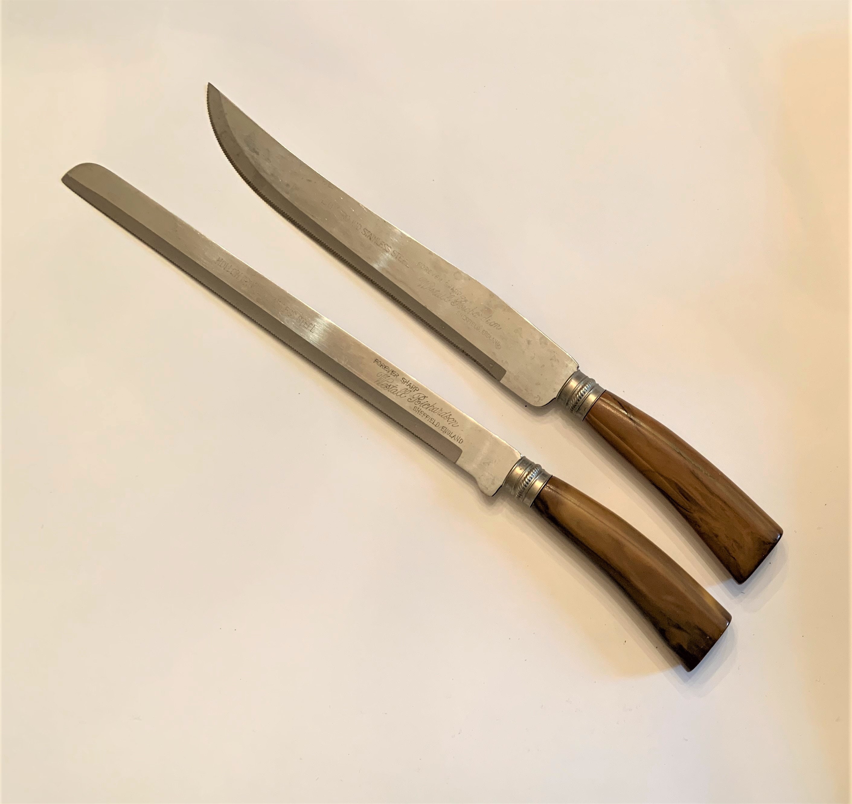 Fashionable Vintage Maxam Precision Hollow Ground Stainless Steel Knife