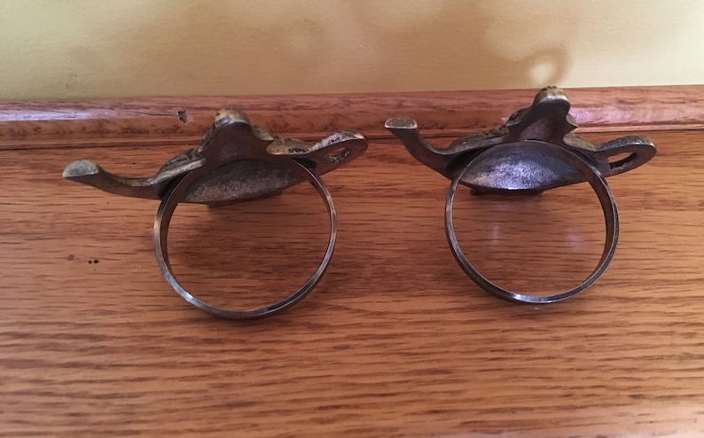 tea kettles set of 2 tea pots Vintage napkin rings