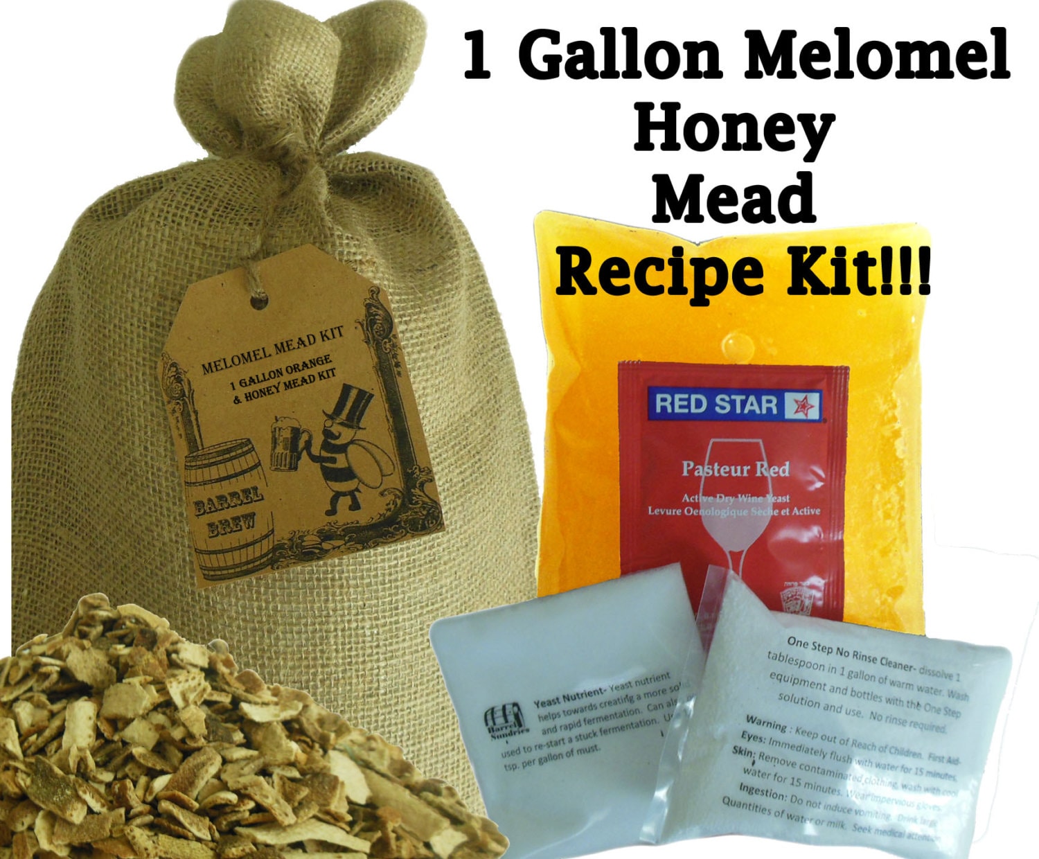 Recipe kit - Mead planter