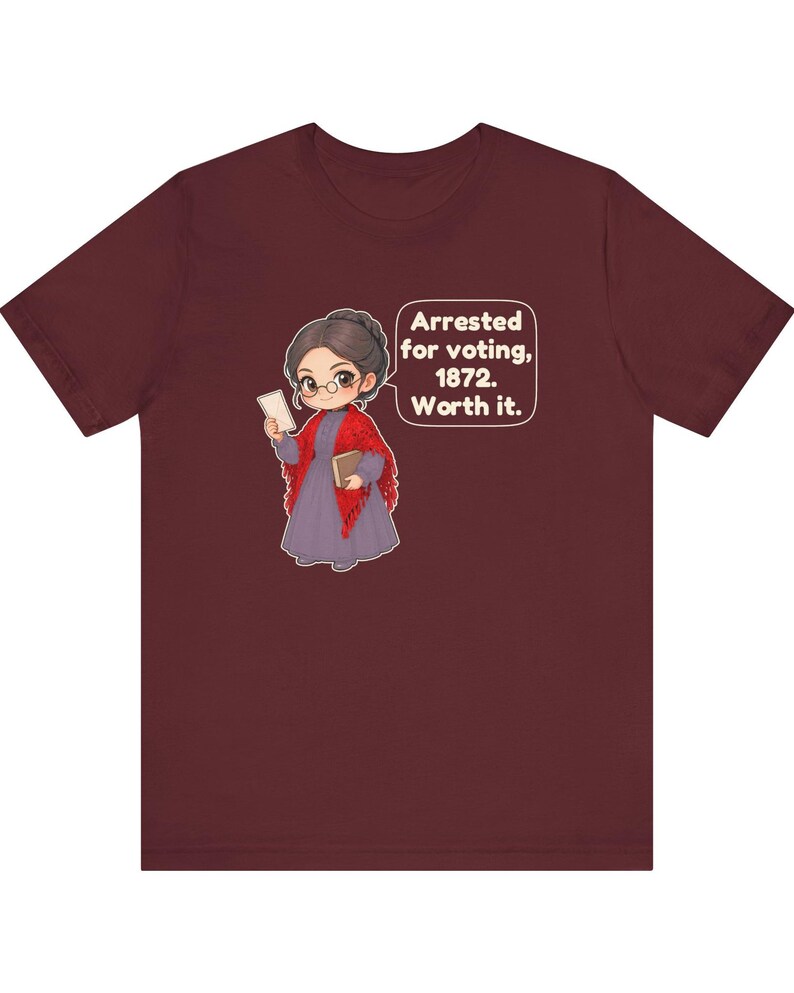 Susan B. Anthony Shirt, History Teacher Gift, Women's History Month Tee for Civics and Social Studies Teachers, Suffrage Gift bild 8