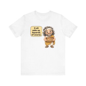 Pythagoras Shirt, Math Teacher Gift, It All Adds Up Squared of Course, Geometry Teacher Tee for Pi Day and Math Club immagine 12