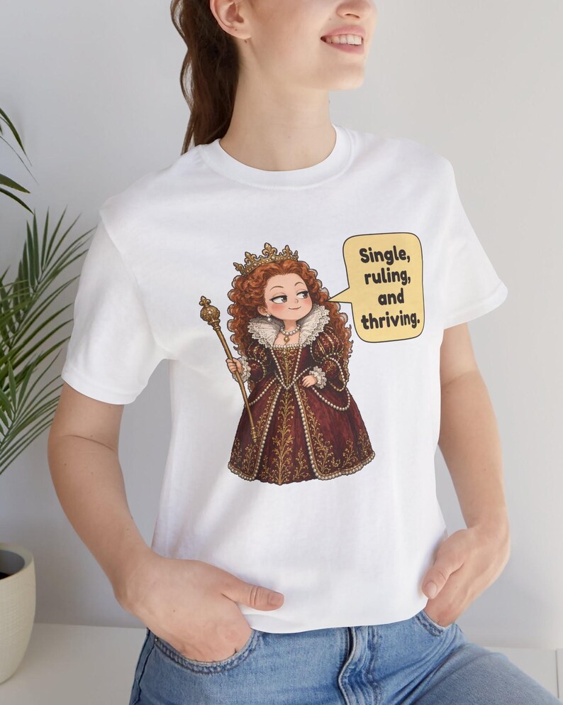 Elizabeth I Shirt, Strong Women Gift, Funny British History Tee for Renaissance Faire Fans, History Teachers and Theater Lovers image 16
