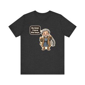 Saint Peter the Apostle Shirt, Church Usher Gift, Keeper of the Keys, Catholic Tee for Church Greeters, Confirmation and Baptism image 9