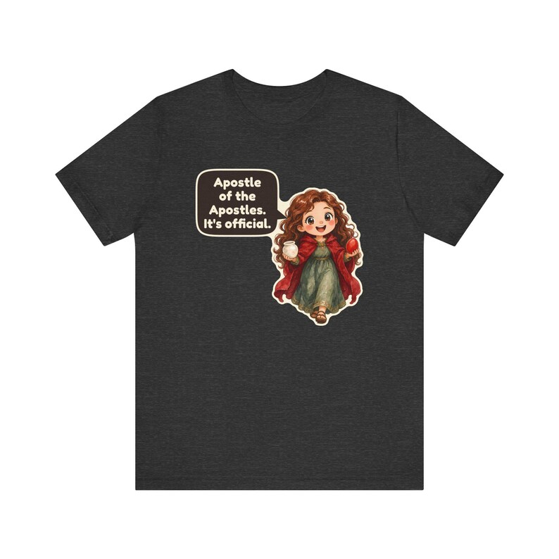 Saint Mary Magdalene Shirt, Women in Ministry Gift, First Easter Witness, Catholic Tee for Church Volunteers and Bible Study Groups image 9