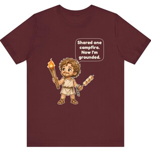 Prometheus Shirt, Funny Greek Mythology Tee, Fire Bringer Gift for Campers, Classics Teachers and Mythology Fans image 8