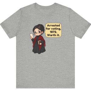 Susan B. Anthony Shirt, History Teacher Gift, Women's History Month Tee for Civics and Social Studies Teachers, Suffrage Gift bild 9