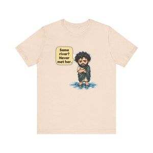 Heraclitus Shirt, Philosophy Teacher Gift, Same River Never Met Her, Philosophy Pun Tee for Deep Thinkers and Classics Fans zdjęcie 6