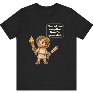 Prometheus Shirt, Funny Greek Mythology Tee, Fire Bringer Gift for Campers, Classics Teachers and Mythology Fans image 5