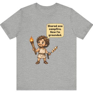 Prometheus Shirt, Funny Greek Mythology Tee, Fire Bringer Gift for Campers, Classics Teachers and Mythology Fans image 9