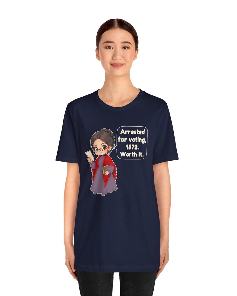 Susan B. Anthony Shirt, History Teacher Gift, Women's History Month Tee for Civics and Social Studies Teachers, Suffrage Gift bild 13