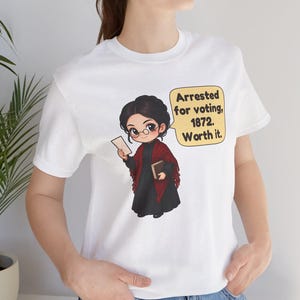 Susan B. Anthony Shirt, History Teacher Gift, Women's History Month Tee for Civics and Social Studies Teachers, Suffrage Gift bild 16