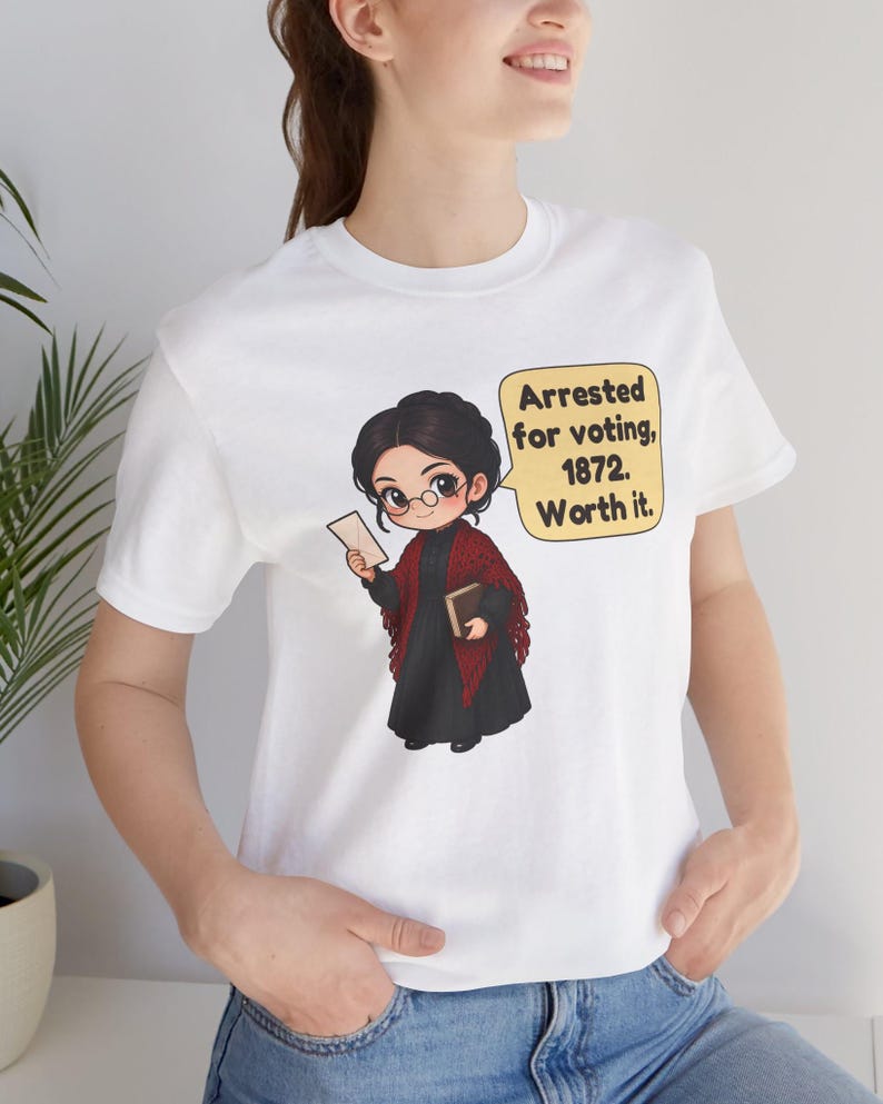 Susan B. Anthony Shirt, History Teacher Gift, Women's History Month Tee for Civics and Social Studies Teachers, Suffrage Gift bild 16