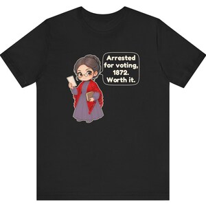 Susan B. Anthony Shirt, History Teacher Gift, Women's History Month Tee for Civics and Social Studies Teachers, Suffrage Gift bild 5