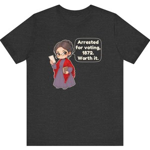 Susan B. Anthony Shirt, History Teacher Gift, Women's History Month Tee for Civics and Social Studies Teachers, Suffrage Gift bild 7