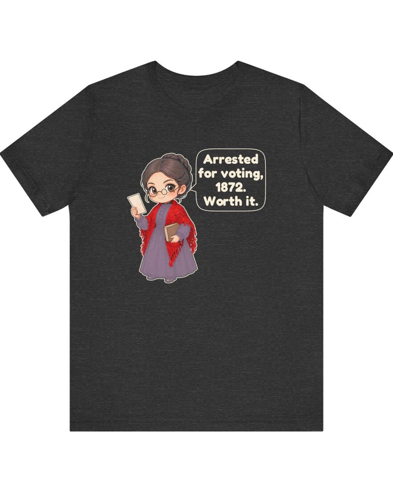 Susan B. Anthony Shirt, History Teacher Gift, Women's History Month Tee for Civics and Social Studies Teachers, Suffrage Gift bild 7