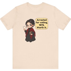 Susan B. Anthony Shirt, History Teacher Gift, Women's History Month Tee for Civics and Social Studies Teachers, Suffrage Gift bild 11