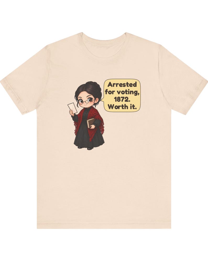 Susan B. Anthony Shirt, History Teacher Gift, Women's History Month Tee for Civics and Social Studies Teachers, Suffrage Gift bild 11