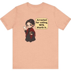 Susan B. Anthony Shirt, History Teacher Gift, Women's History Month Tee for Civics and Social Studies Teachers, Suffrage Gift bild 10