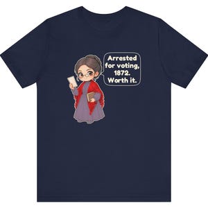 Susan B. Anthony Shirt, History Teacher Gift, Women's History Month Tee for Civics and Social Studies Teachers, Suffrage Gift bild 6