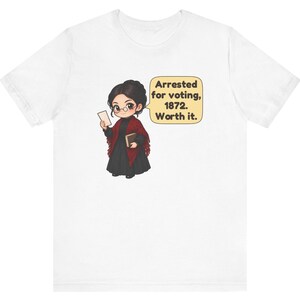 Susan B. Anthony Shirt, History Teacher Gift, Women's History Month Tee for Civics and Social Studies Teachers, Suffrage Gift bild 12