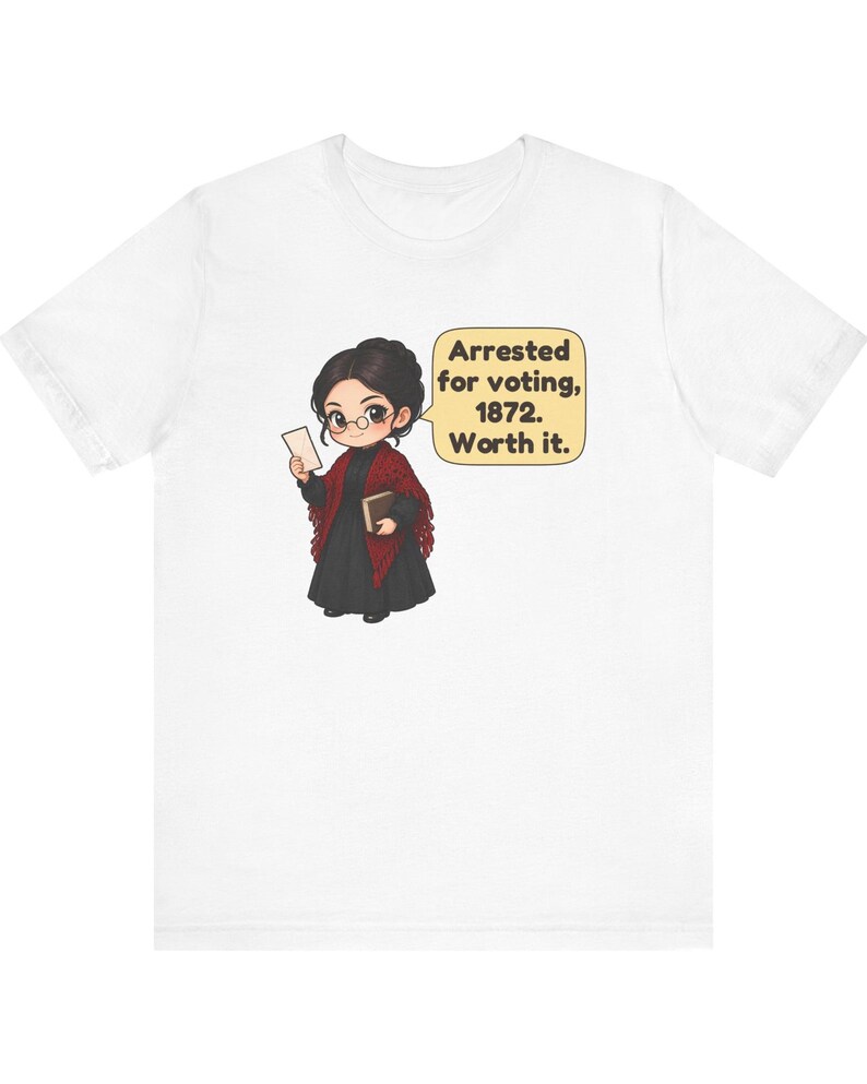 Susan B. Anthony Shirt, History Teacher Gift, Women's History Month Tee for Civics and Social Studies Teachers, Suffrage Gift bild 12