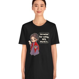 Susan B. Anthony Shirt, History Teacher Gift, Women's History Month Tee for Civics and Social Studies Teachers, Suffrage Gift bild 2