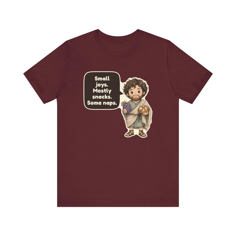 Epicurus Shirt, Snack Lover Gift, Small Joys Mostly Snacks Some Naps, Nap Lover Tee for Homebodies and Philosophy Majors image 11