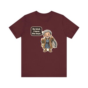 Saint Peter the Apostle Shirt, Church Usher Gift, Keeper of the Keys, Catholic Tee for Church Greeters, Confirmation and Baptism image 11