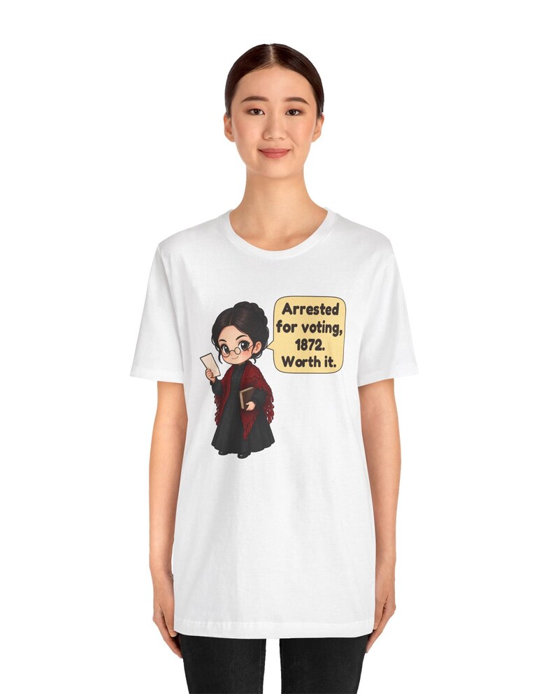 Susan B. Anthony Shirt, History Teacher Gift, Women's History Month Tee for Civics and Social Studies Teachers, Suffrage Gift bild 15