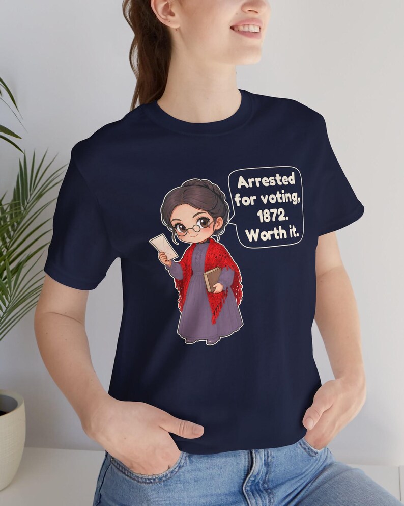 Susan B. Anthony Shirt, History Teacher Gift, Women's History Month Tee for Civics and Social Studies Teachers, Suffrage Gift bild 14