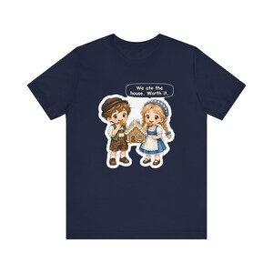 Hansel and Gretel Shirt, Sibling Gift, We Ate the House, Funny Gingerbread House Tee for Brothers, Sisters and Grimm Fairy Tale Fans image 7