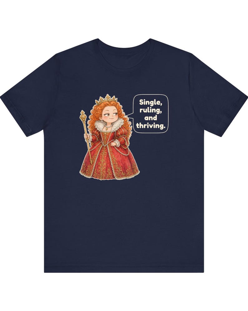 Elizabeth I Shirt, Strong Women Gift, Funny British History Tee for Renaissance Faire Fans, History Teachers and Theater Lovers image 6
