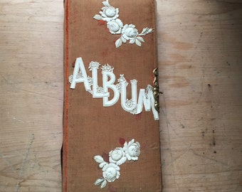 Photogragh Album Double Celluloid Roses