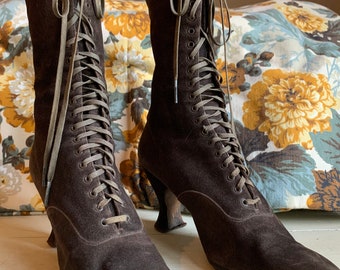 Fantastic Swede & Learher Women’s Boots made by Wetherhold and Metzger in Allentown PA