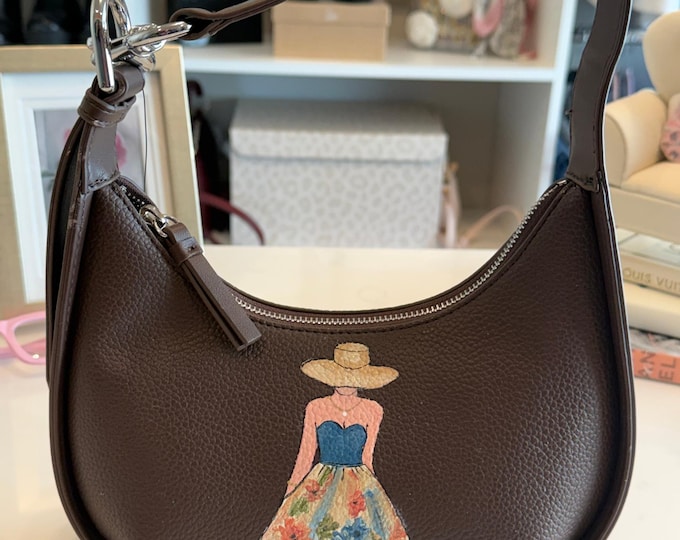 Autumn Belle is a chocolate brown bag by DKNY.  This piece is brand new! It's a nice size and beautiful for Fall colors!