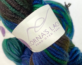 40/% Off Lornas Laces Shepherd Worsted Superwash Merino Wool Yarn Cornelia 225 Yards