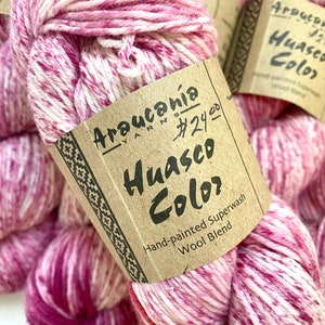 40% Off Araucania Huasco Color Sport Hand Painted Extrafine Merino Wool Yarn 304 Yards