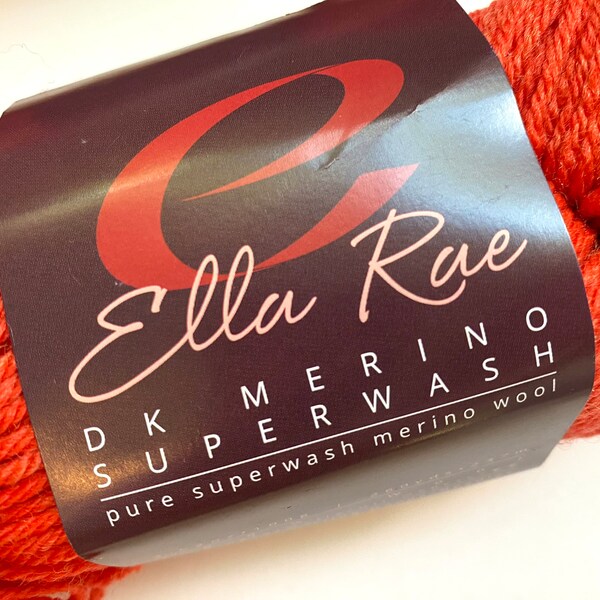 40% Rabatt Ella Rae DK Merino Superwash Garn Goldfisch Heather 260 Yards