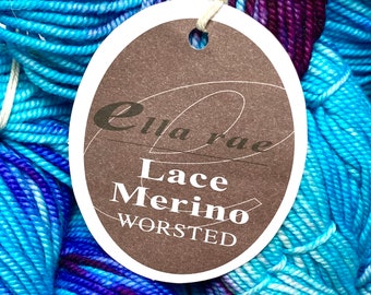 40% Off Ella Rae Lace Merino Worsted Wool Superwash Yarn  218 Yards