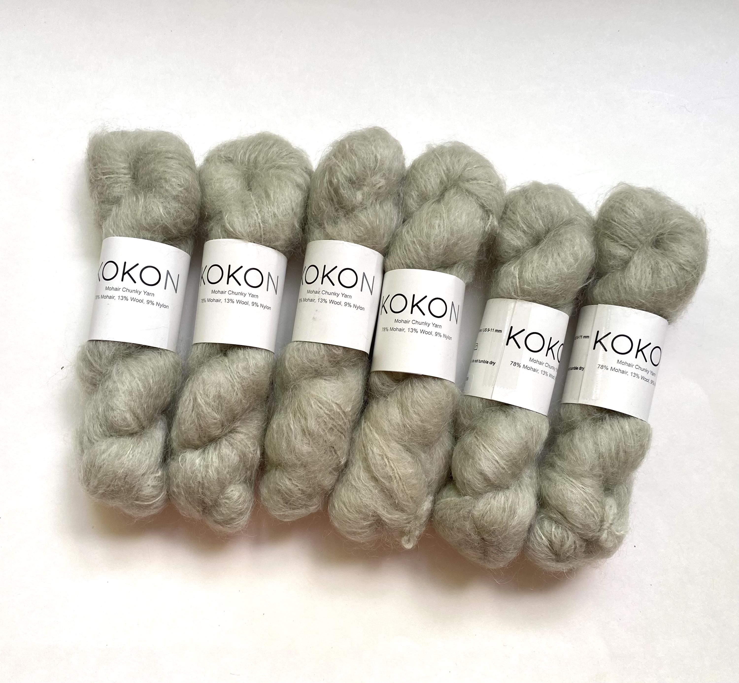 Super chunky mohair yarn sale