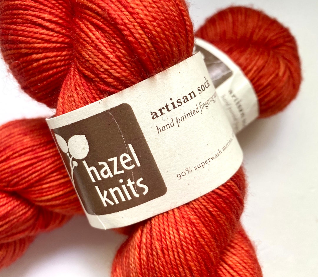 35 off Hazel Knits Artisan Sock Yarn Superwash Merino Etsy Australia