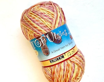 45% di sconto su Tofutsies Superwash Wool Cotton Soysilk Yarn SWTC Calzino da dito 462 iarde