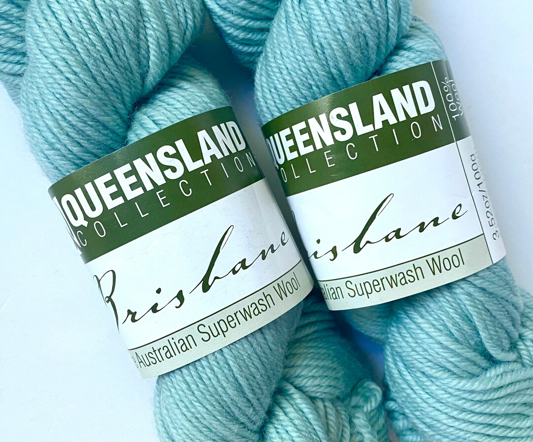 45 off Brisbane Yarn Queensland Superwash Wool Worsted Aran Etsy